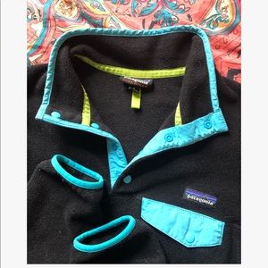 Patagonia Synchilla Fleece Cardigan Black